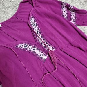 Old Navy Embroidered Blouse